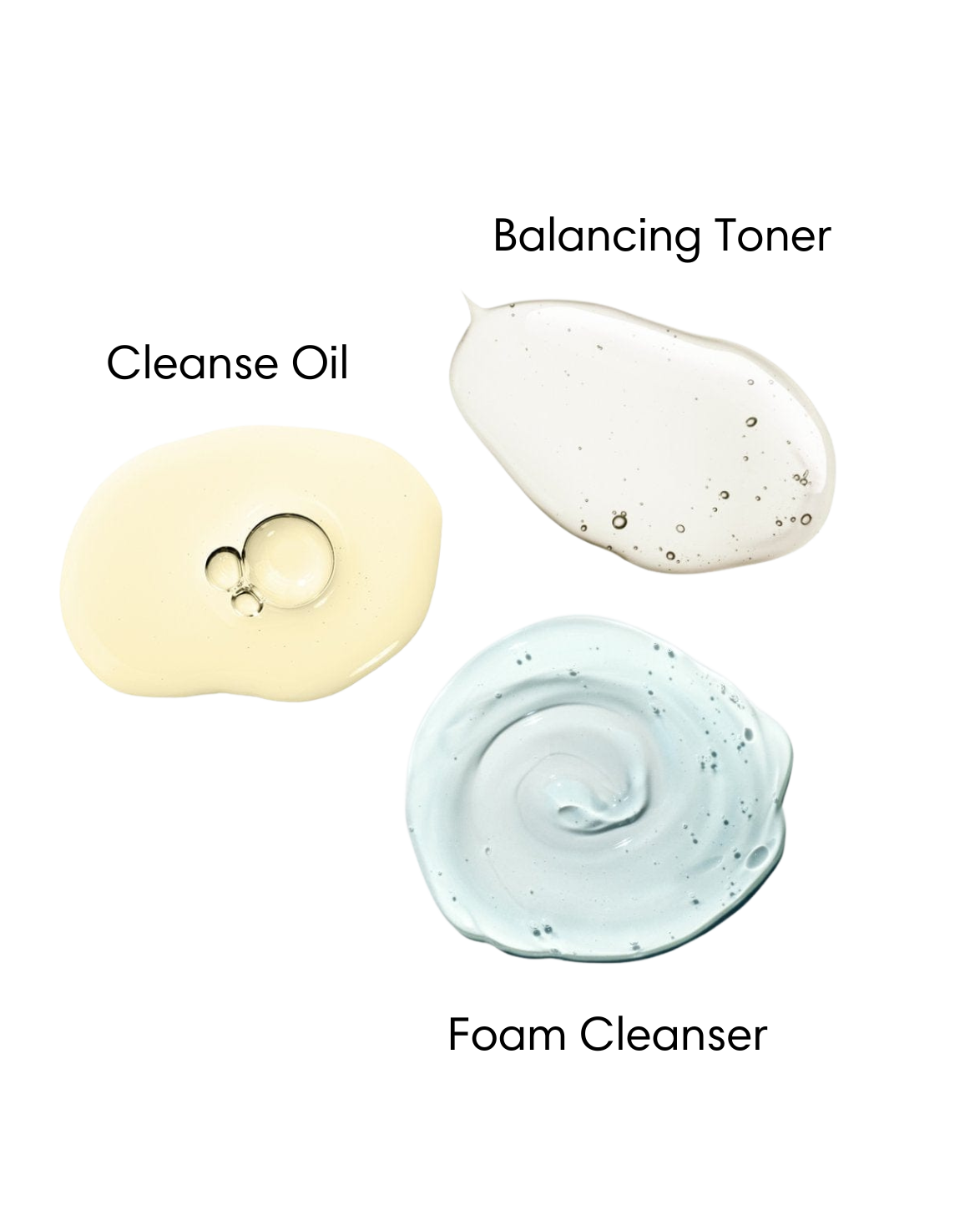 Double Cleansing Kit - Cleansing Oil | Foaming Cleanser | Skin Toner