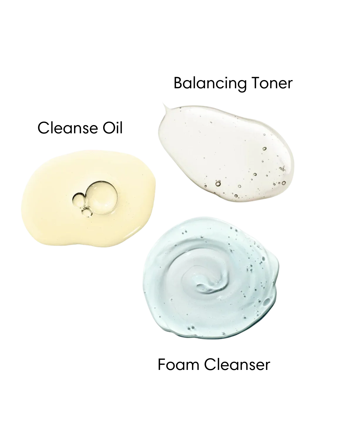 Double Cleansing Kit - Cleansing Oil | Foaming Cleanser | Skin Toner