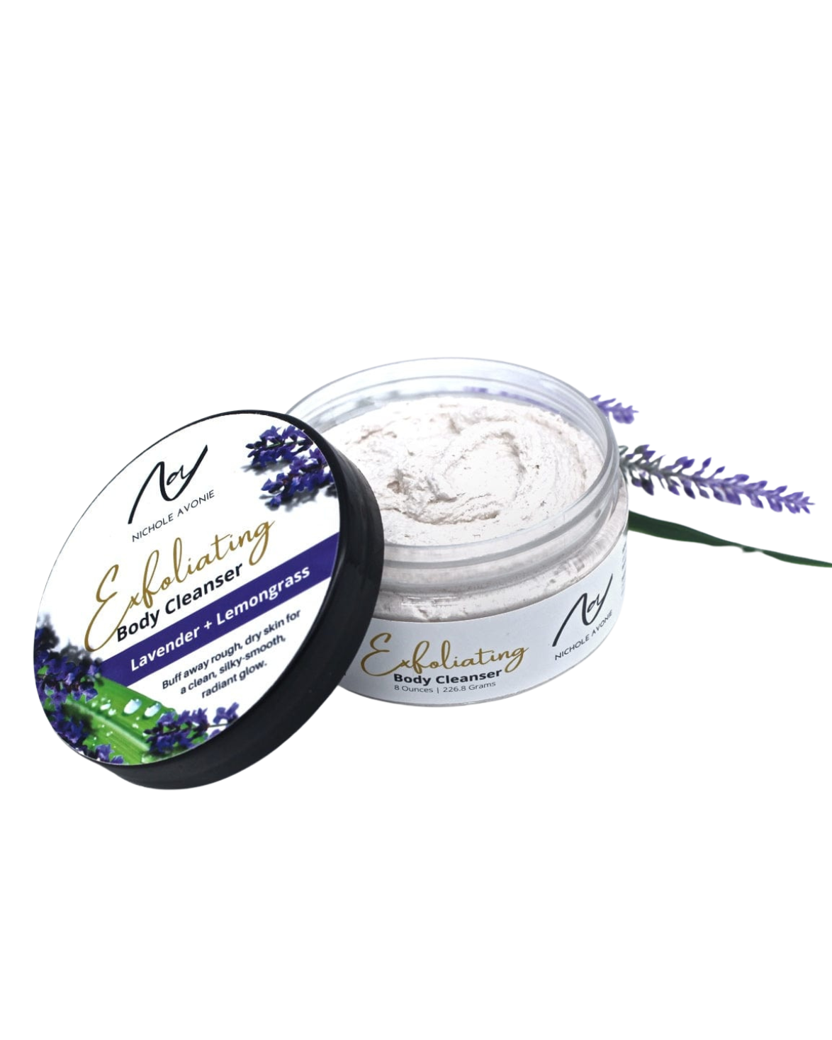 Lavender + Lemongrass Exfoliating Body Cleanser