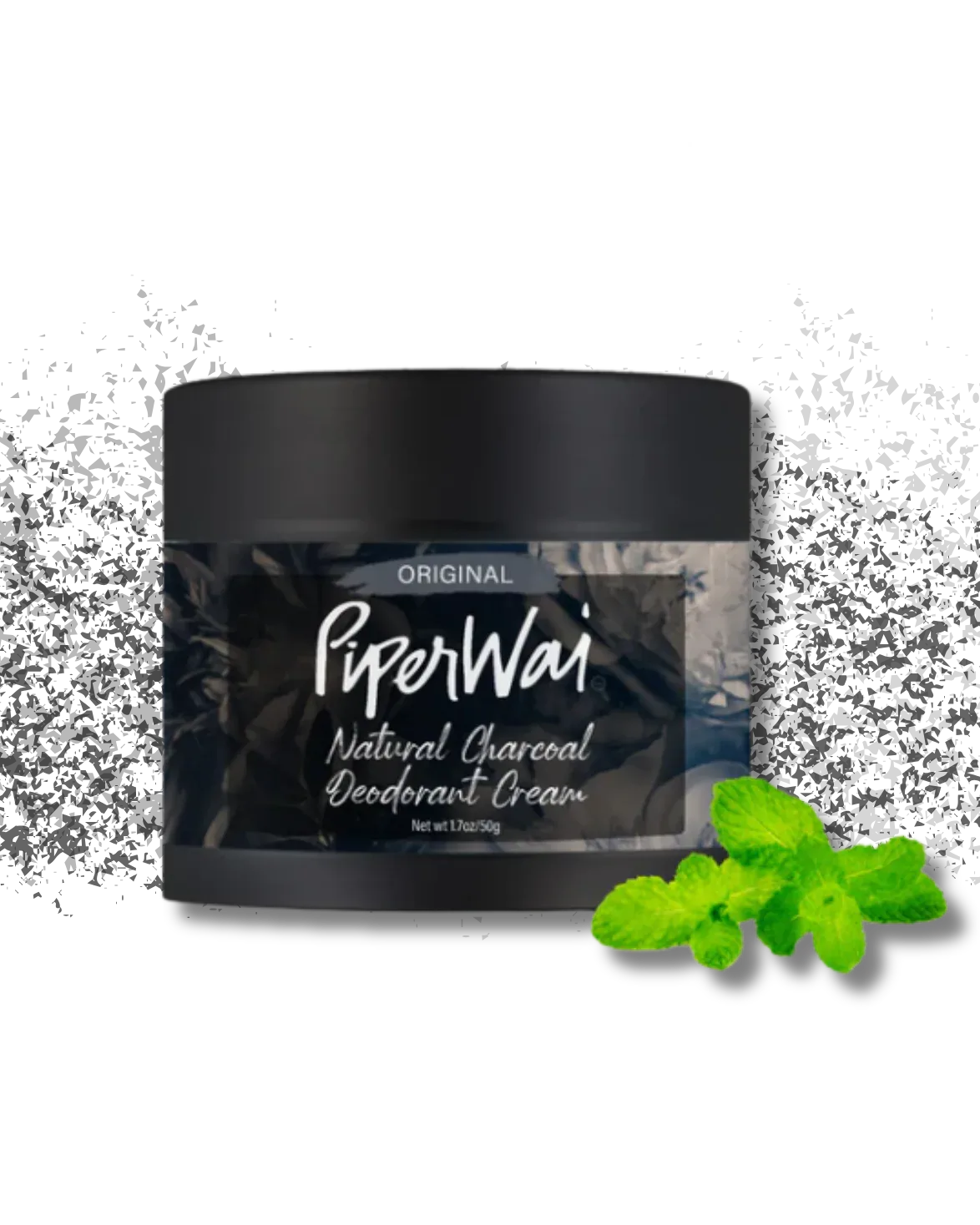 Natural Charcoal Deodorant Cream