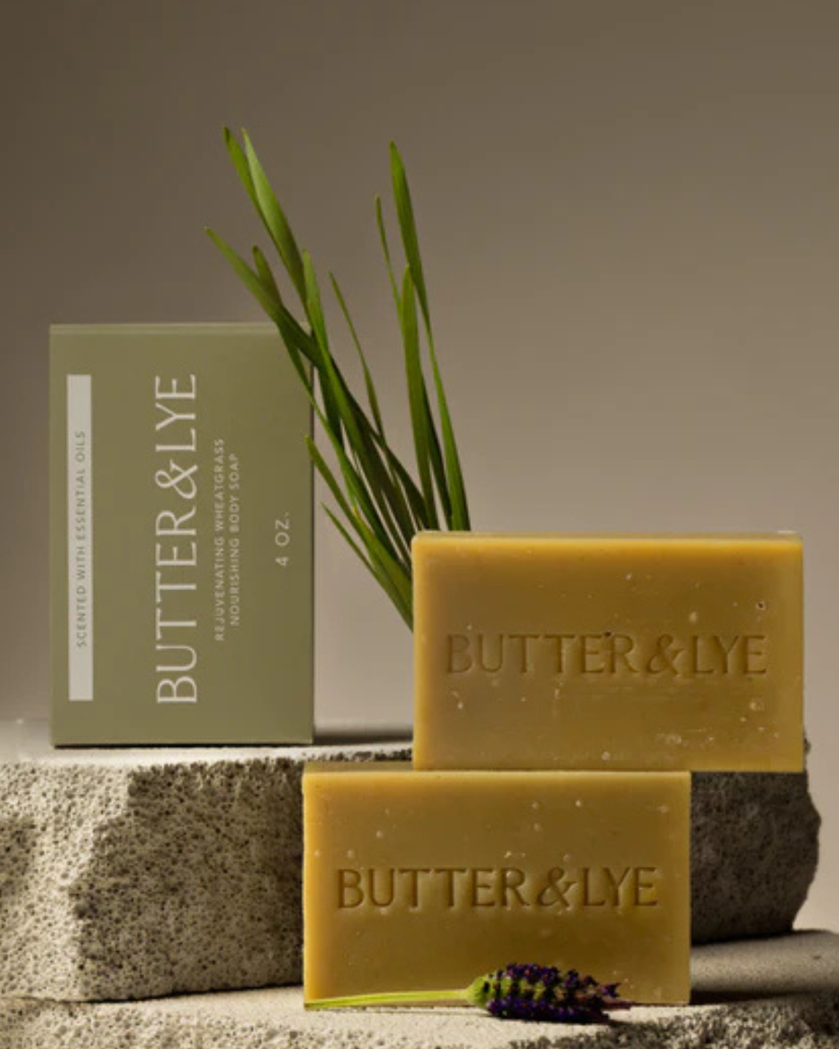 Rejuvenating Wheatgrass Soap Bar