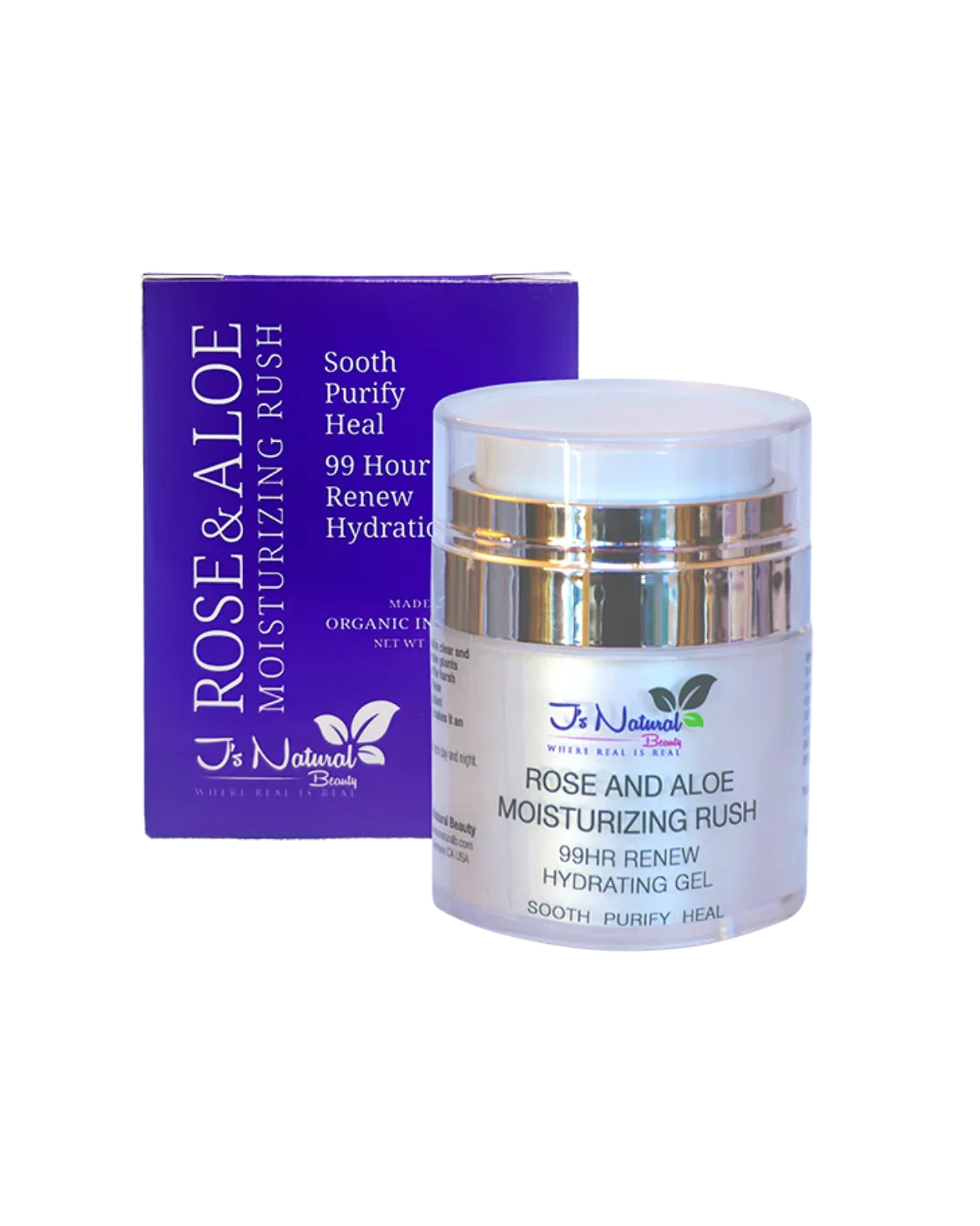Rose and Aloe Moisturizing Rush 99hr Renew Hydrating Gel