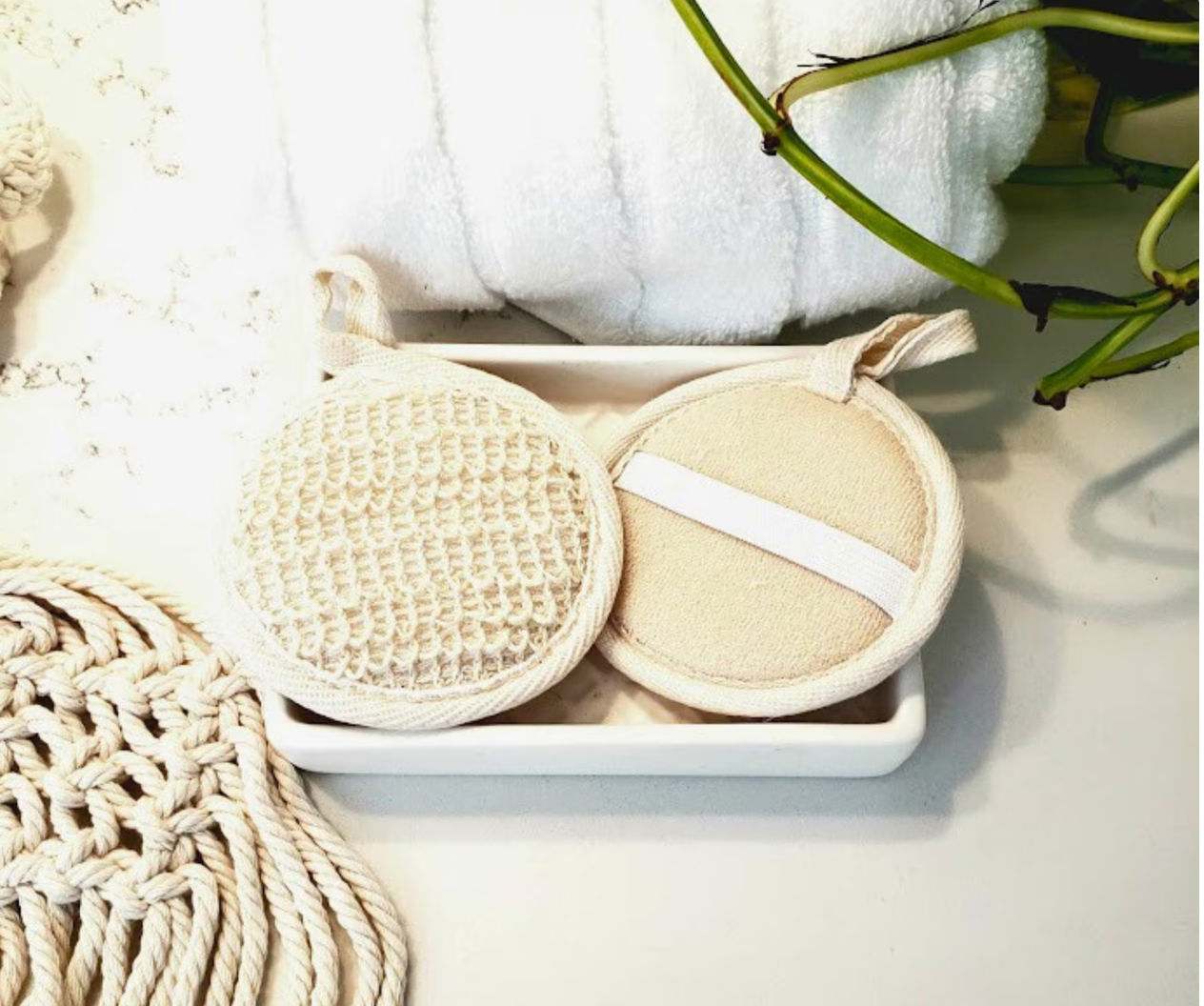 2-in-1 Face Cleansing and Exfoliating Pad