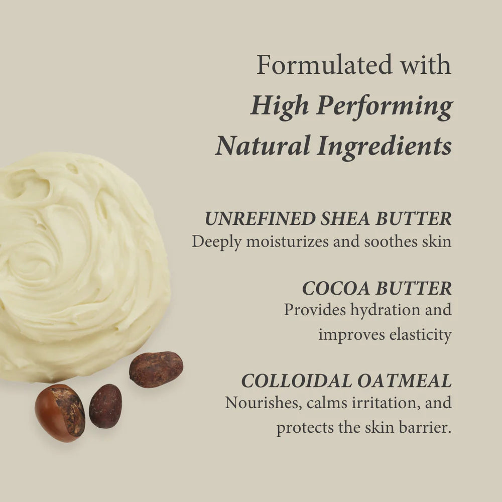 Whipped Shea Butter with Colloidal Oatmeal