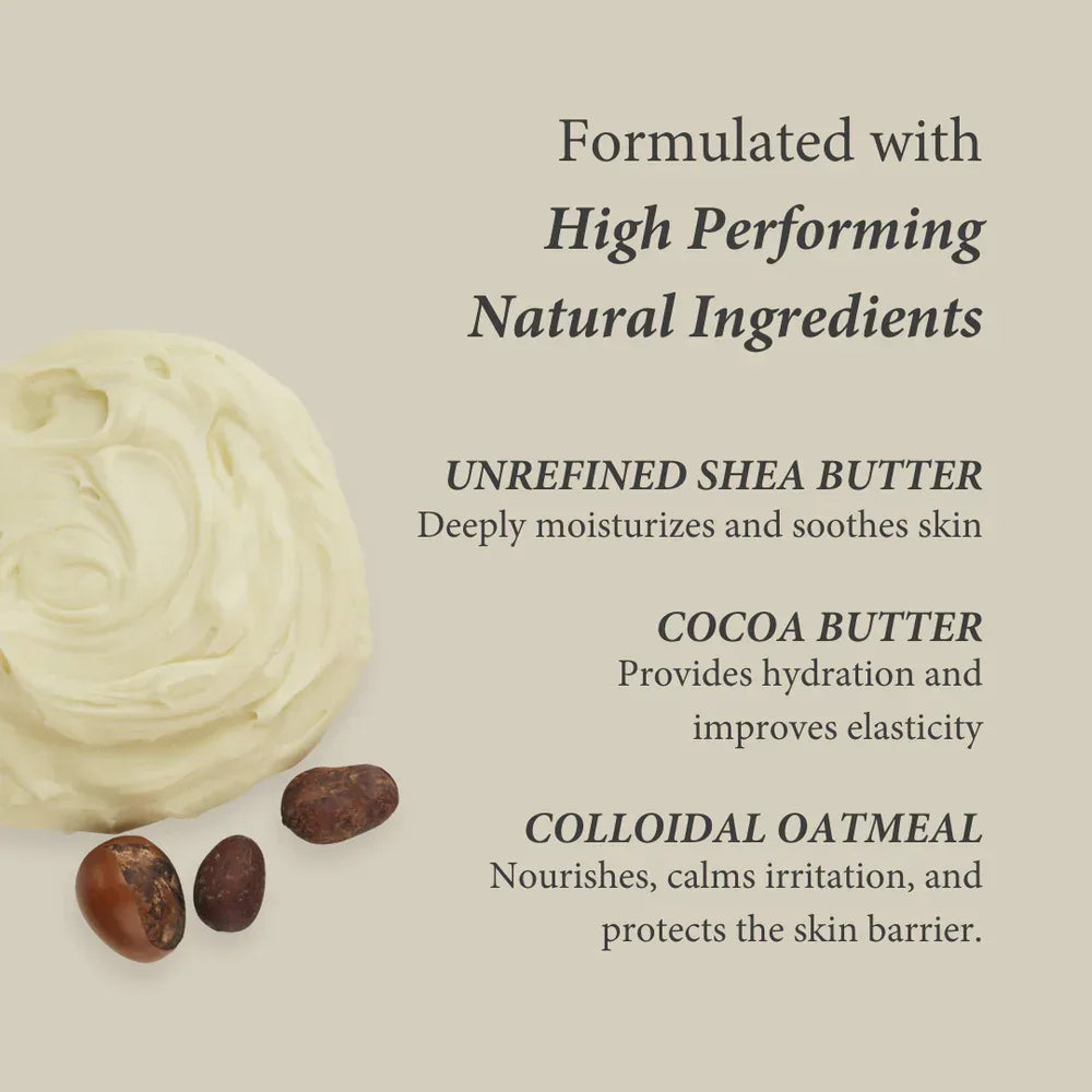 Whipped Shea Butter with Colloidal Oatmeal