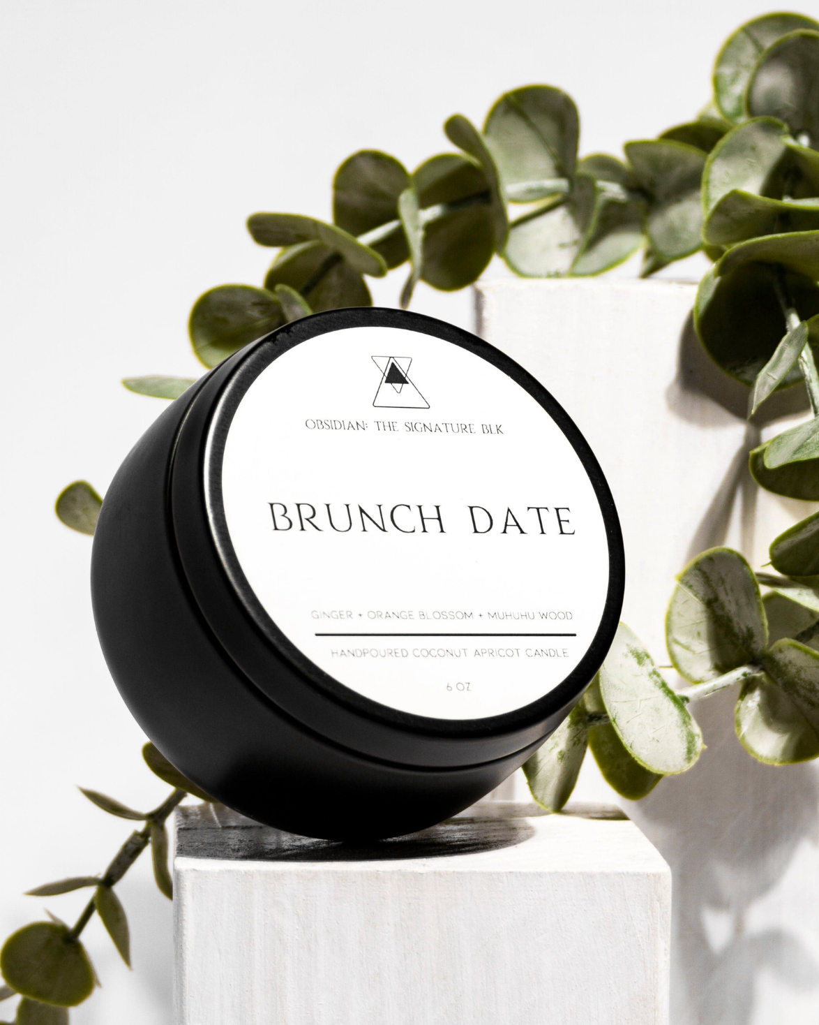 Brunch Date: Clementine and Ginger Blossom Coconut Apricot Candle