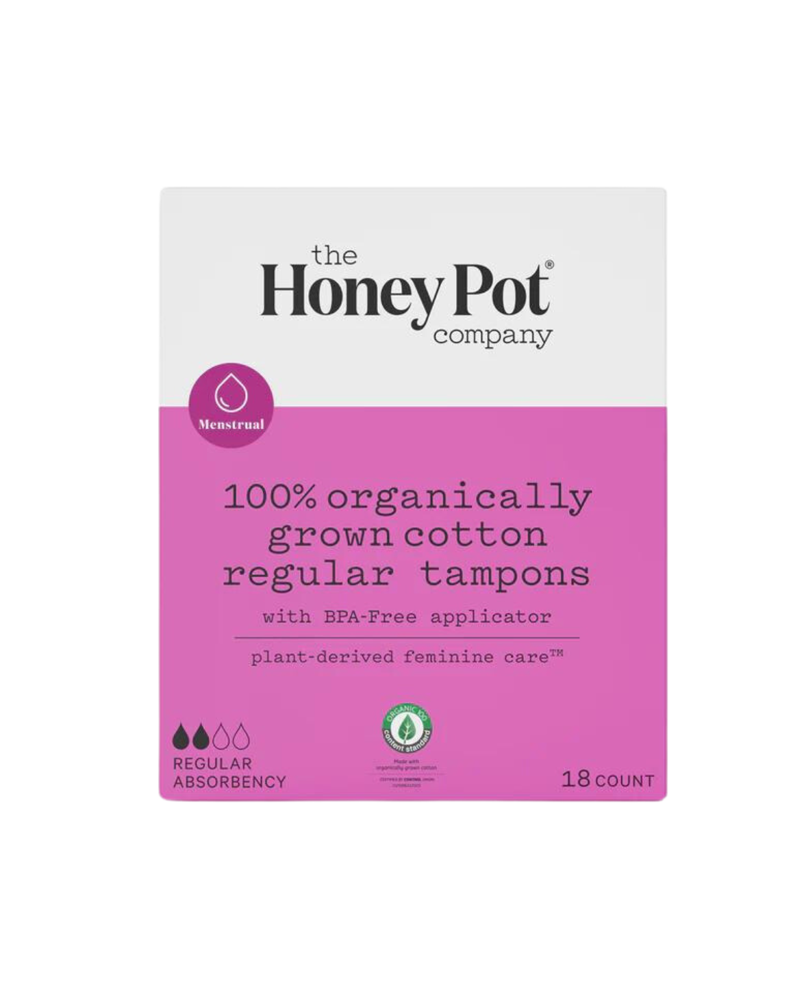 Organic Regular Tampons