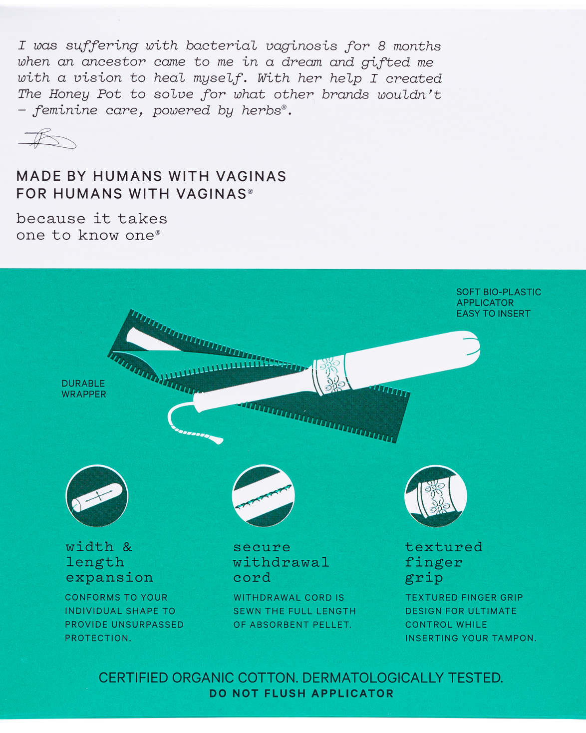 Organic Super Tampons