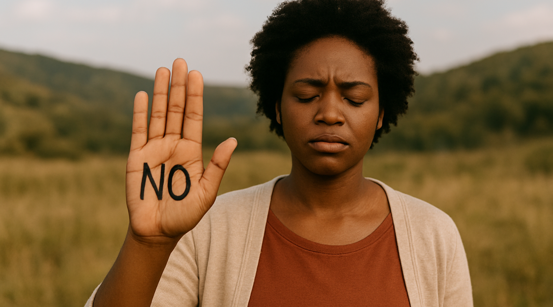 Intentionally saying "No" More