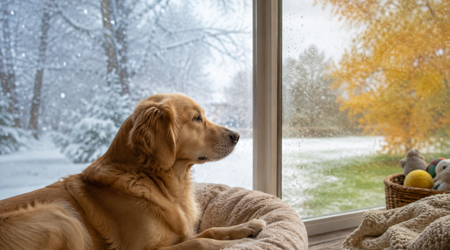 Helping Newly Adopted Dogs Adjust to Seasonal  Changes
