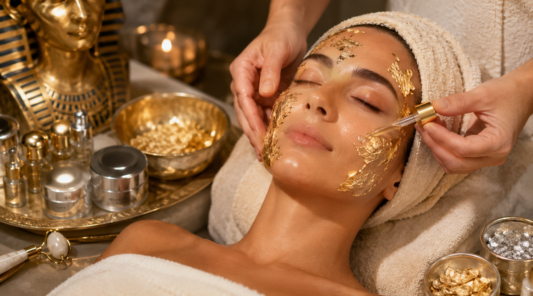 Red Carpet Ready: The Science and Benefits Behind Precious Metal Skincare Therapies