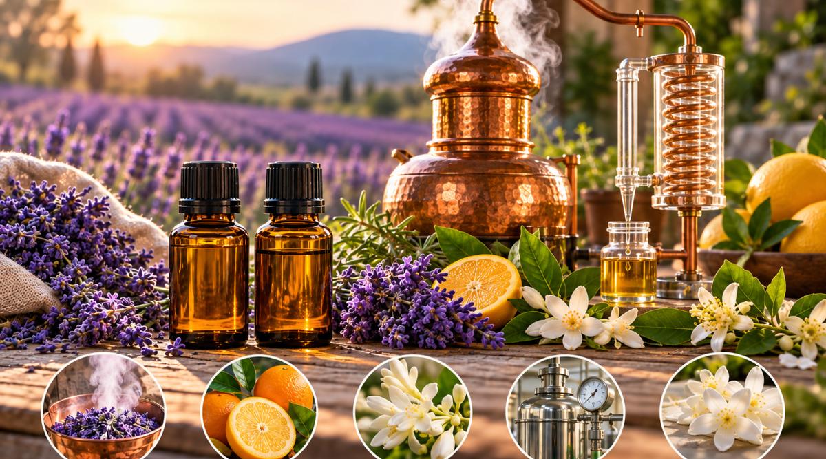 From Plant to Bottle: How Essential Oils Are Made and Why Extraction Matters