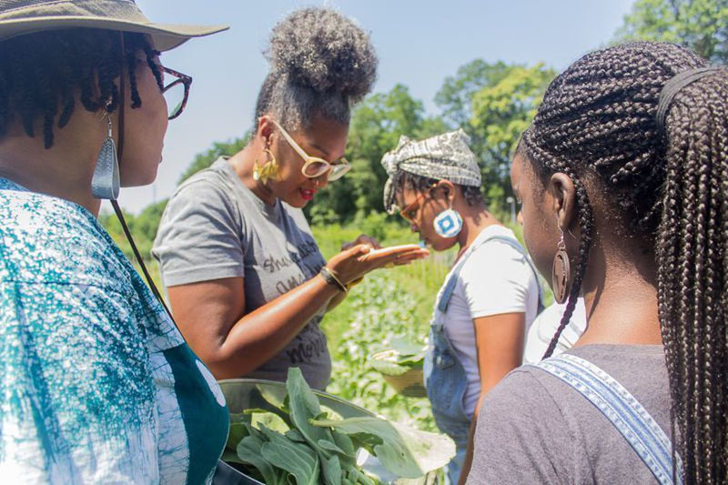 We don't farm because it's trendy; we farm as resistance, for healing and sovereignty- BLK+GRN
