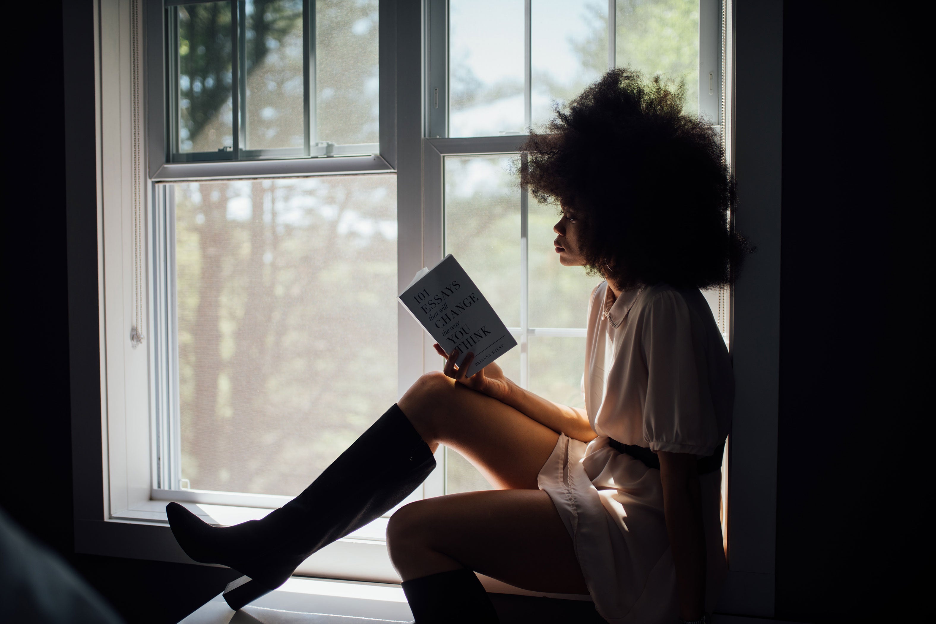 Books To Boost Your Mood & Aspirations -BLK+GRN