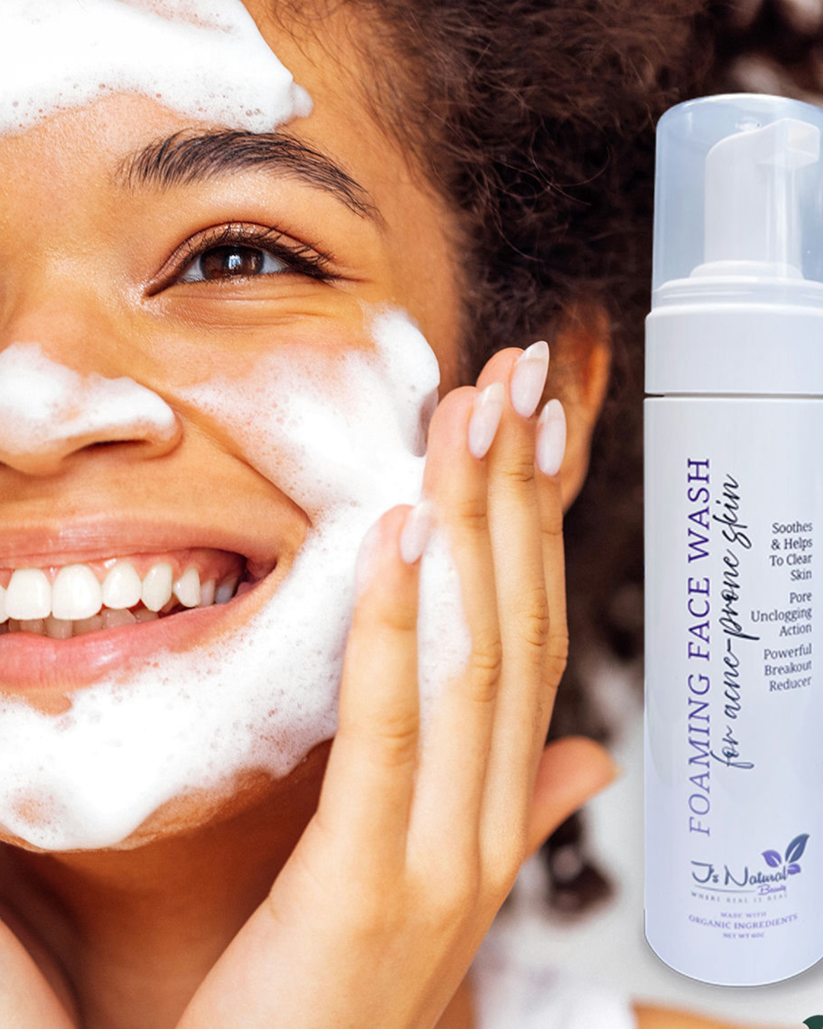Foaming Face Wash for Sensitive and Acne Prone Skin