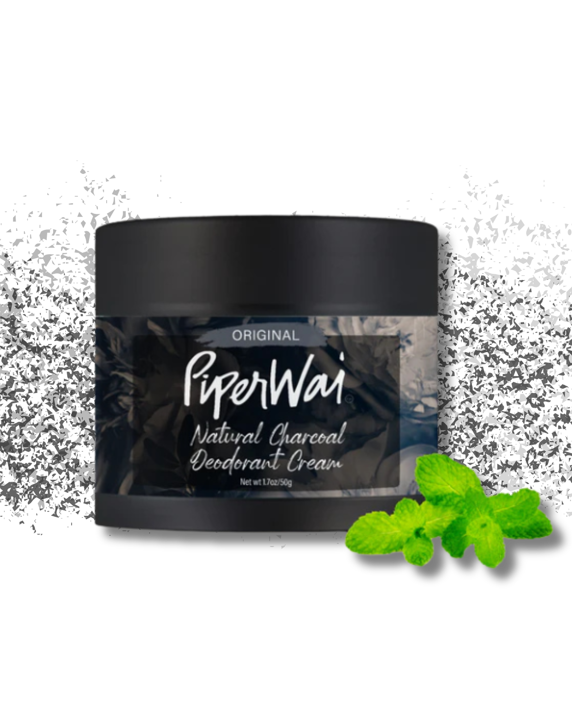 Natural Charcoal Deodorant Cream