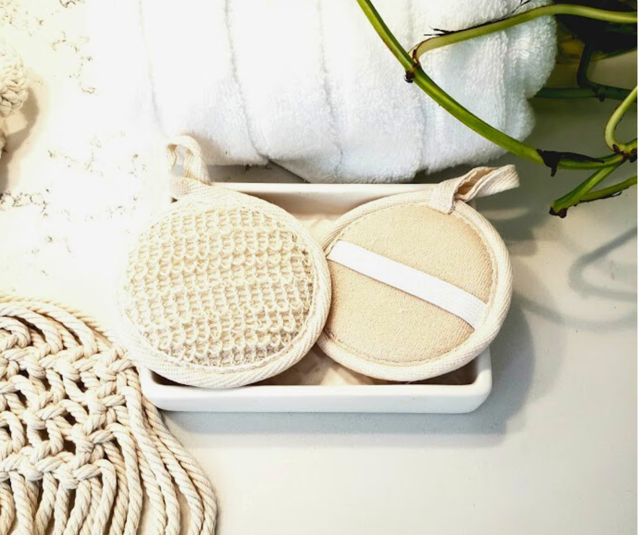 2-in-1 Face Cleansing and Exfoliating Pad - $12