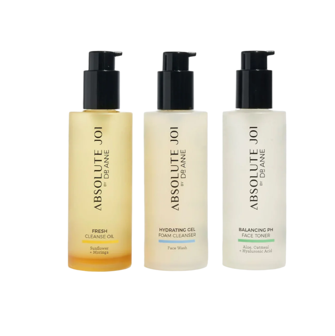 Double Cleansing Kit - Cleansing Oil | Foaming Cleanser | Skin Toner