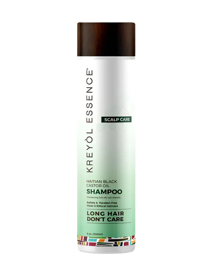 BLK + GRN - Haitian Black Castor Oil Scalp Care Moisturizing Shampoo