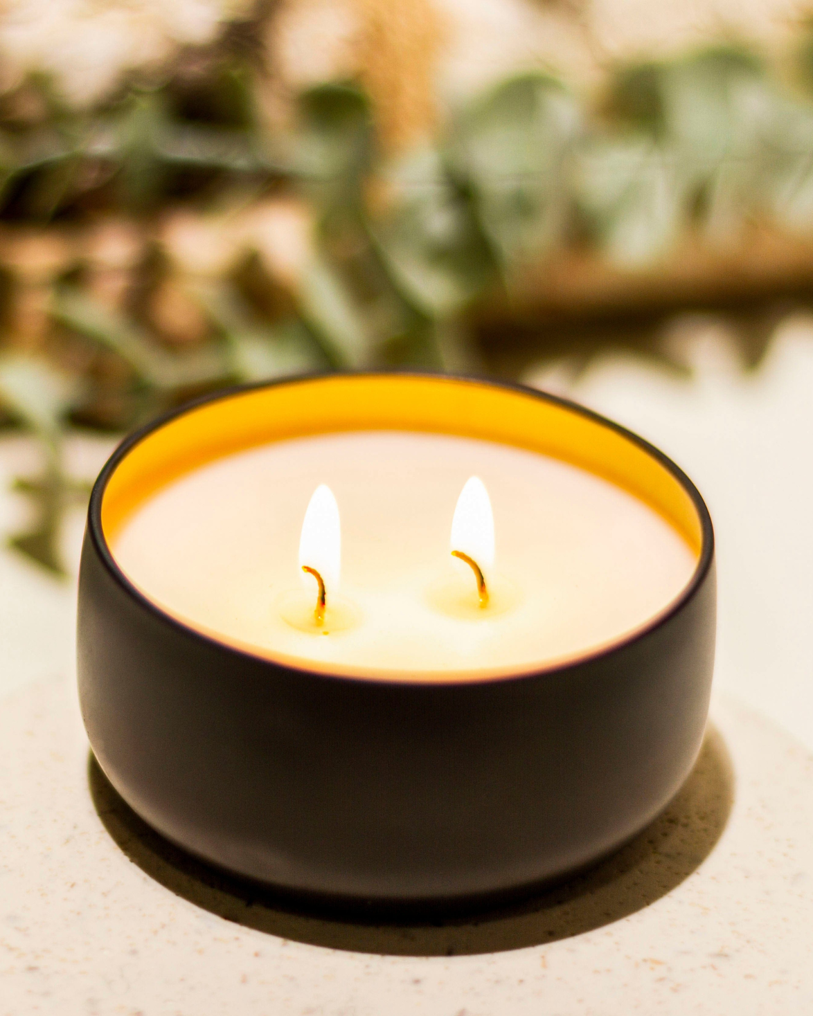 Brunch Date: Clementine and Ginger Blossom Coconut Apricot Candle - 6oz