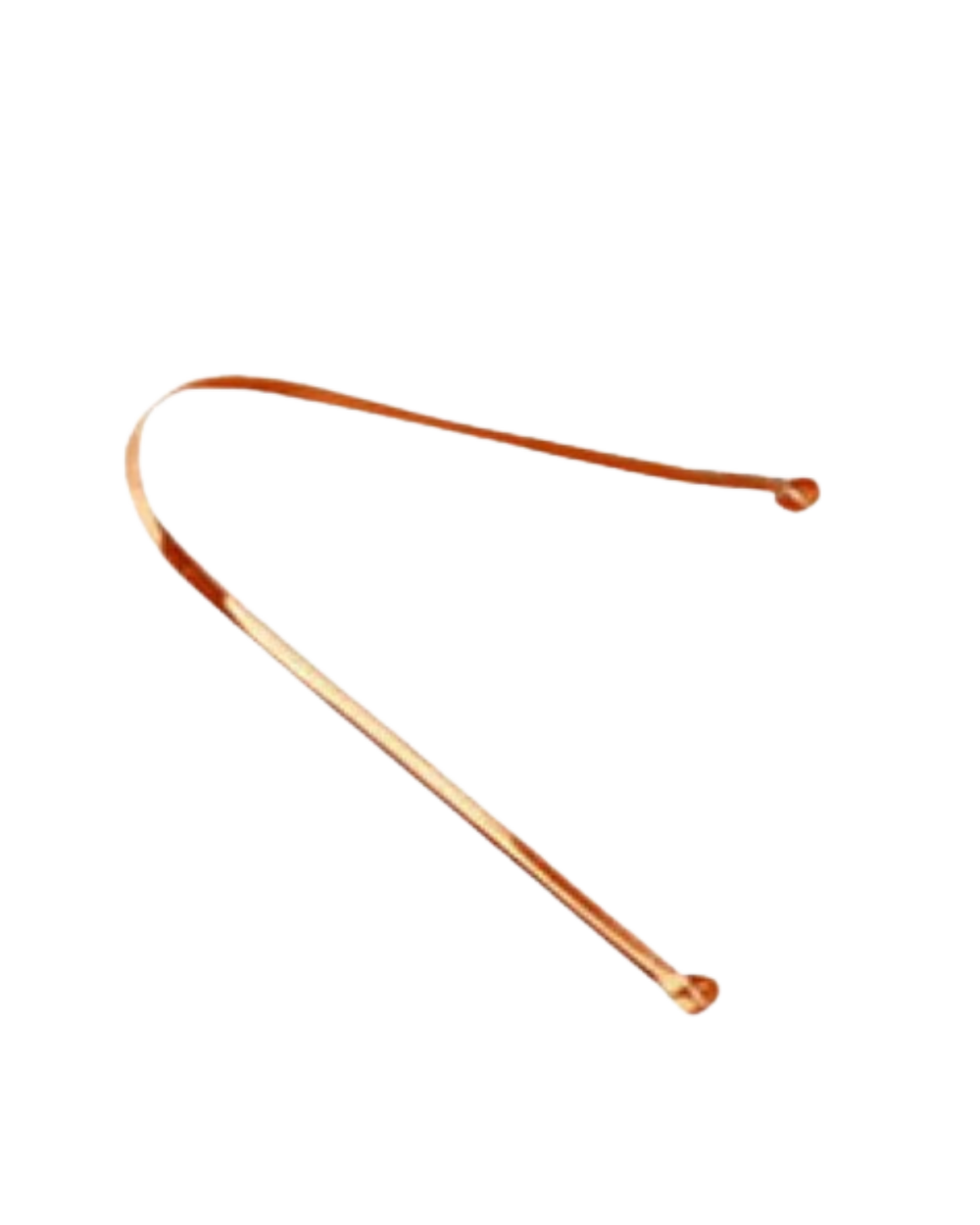 BLK + GRN Copper Tongue Scrapper