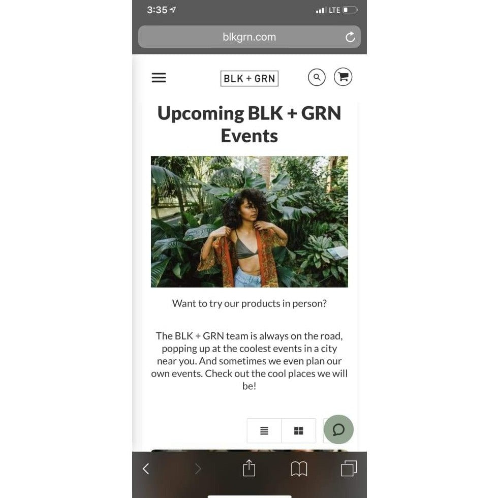 Black Girl Wellness Calendar Posting - Marketing All-Natural Black and Green Black and GRN black owned beauty brands Black Owned Washington